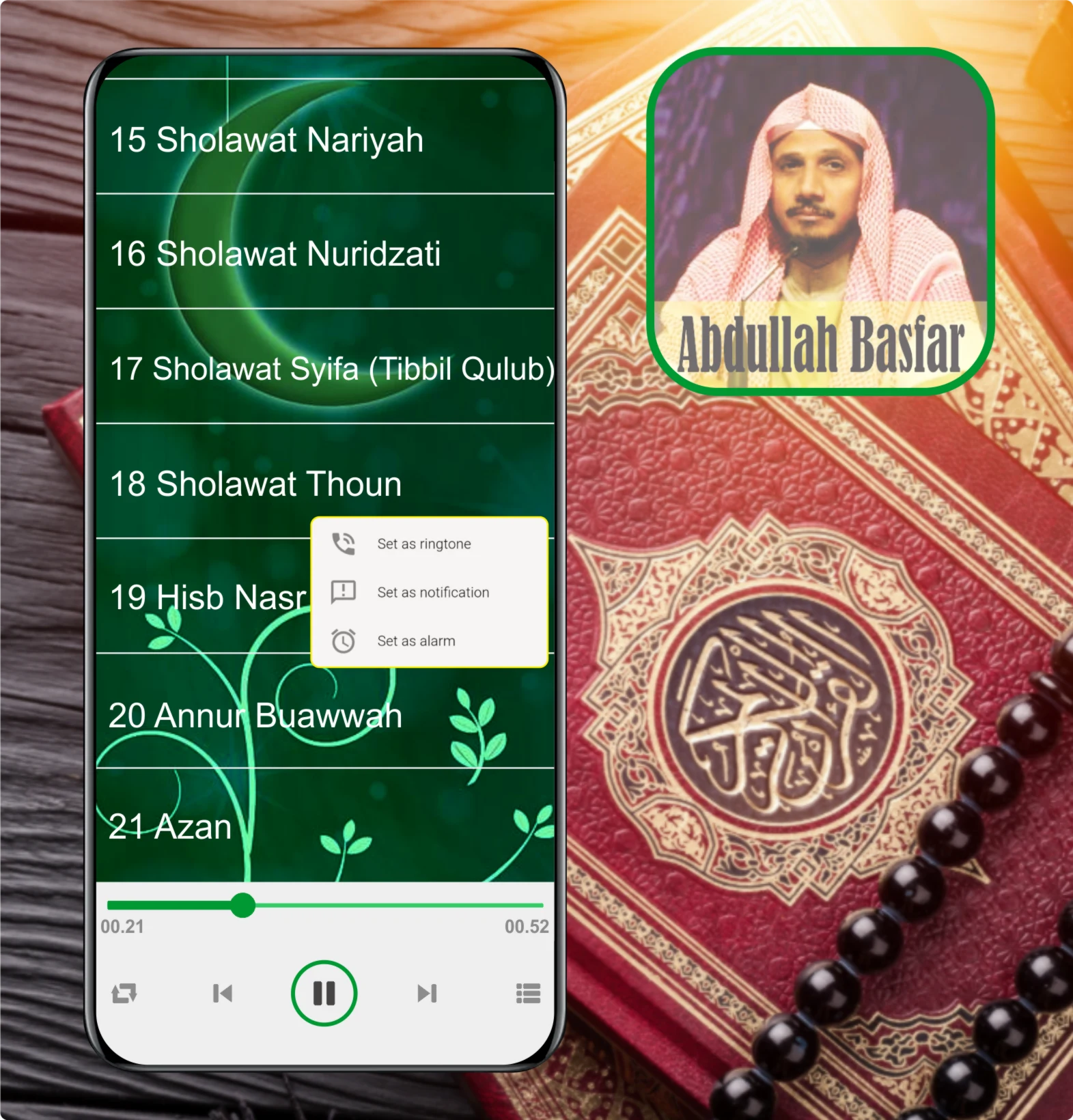 Ruqyah Mp3 : Abdullah Basfar screenshot